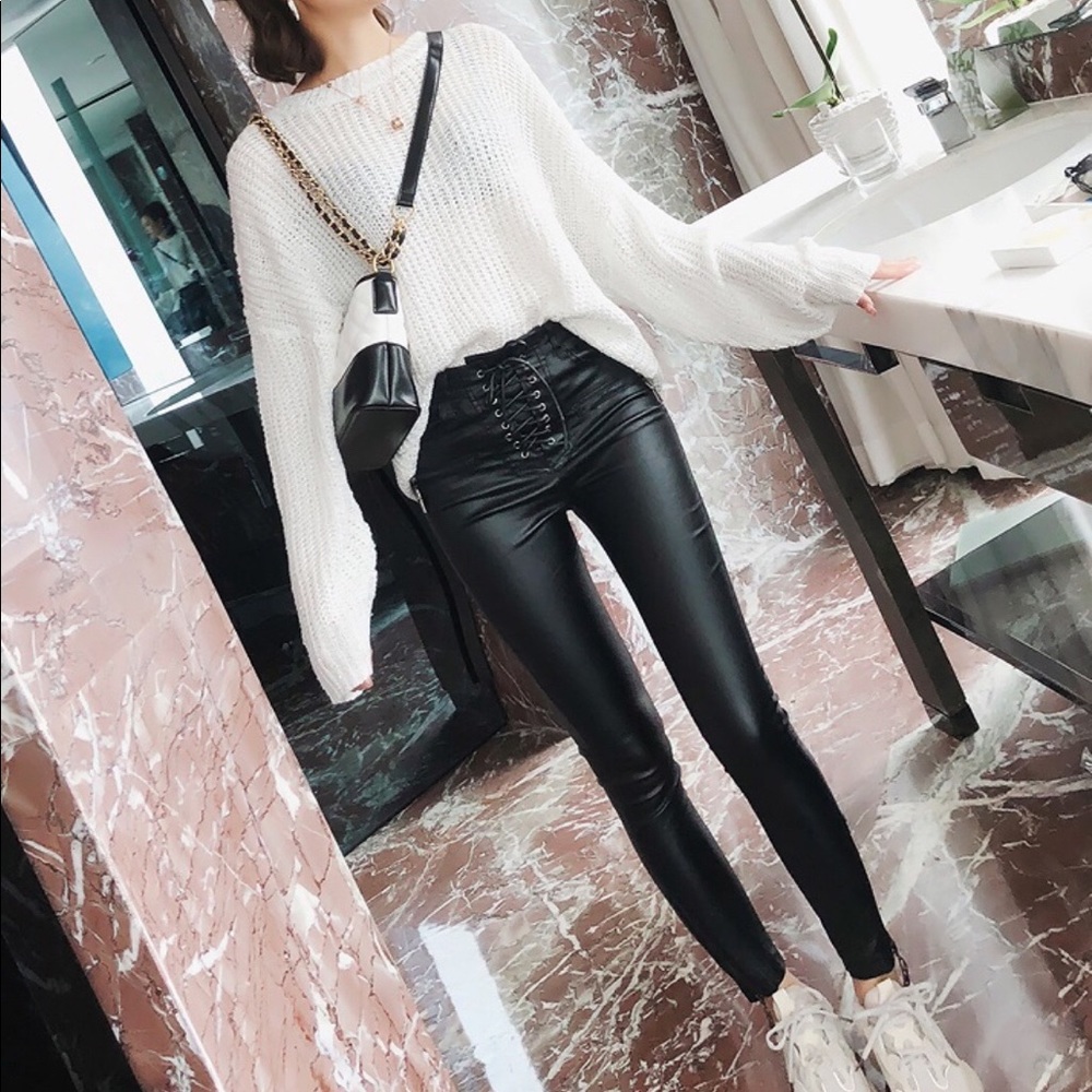 New - Free people lace up pants